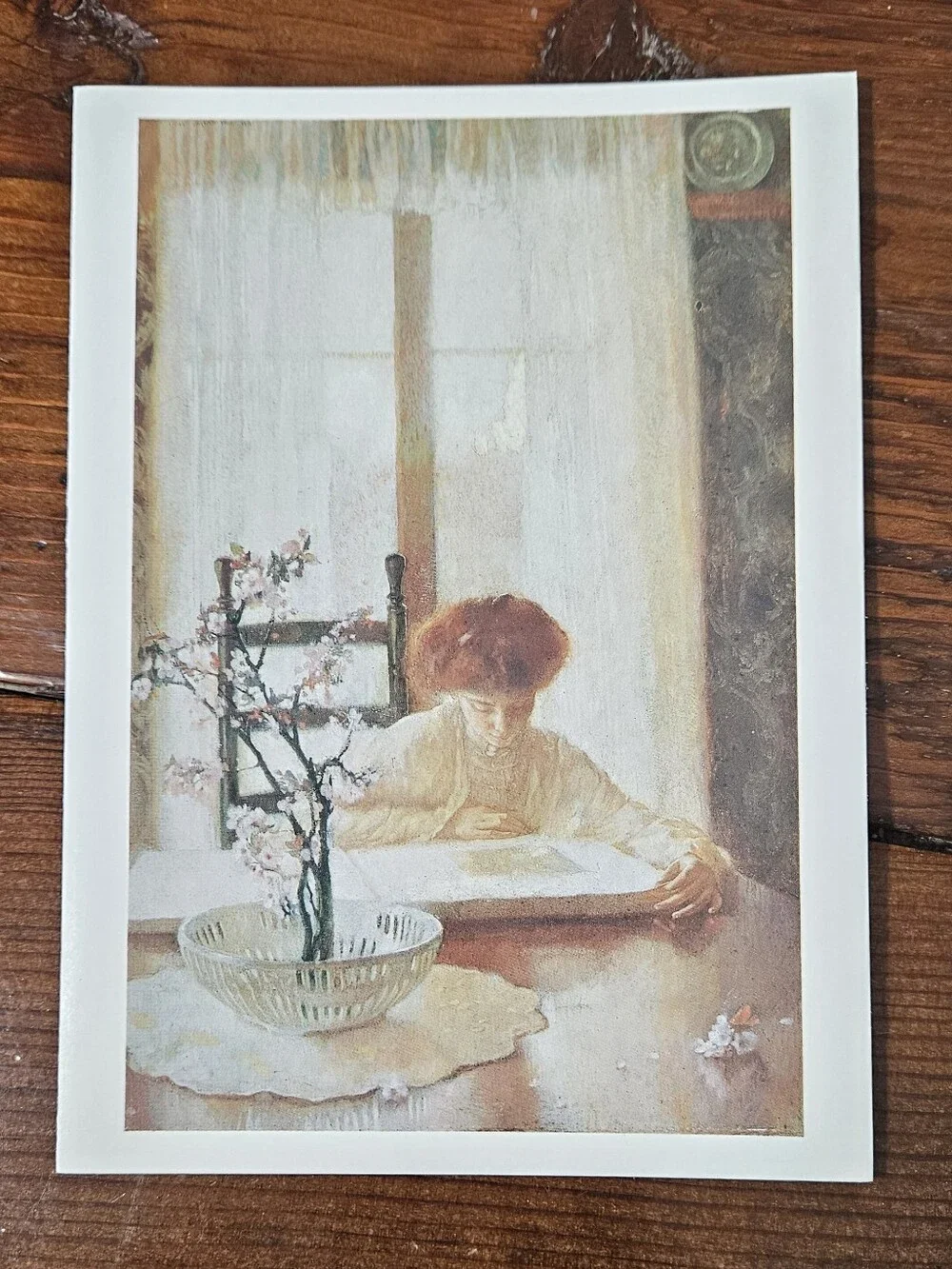 Vintage Famous Art Notecards Set with Decorative Box Pastel Multi-Color Ephemera